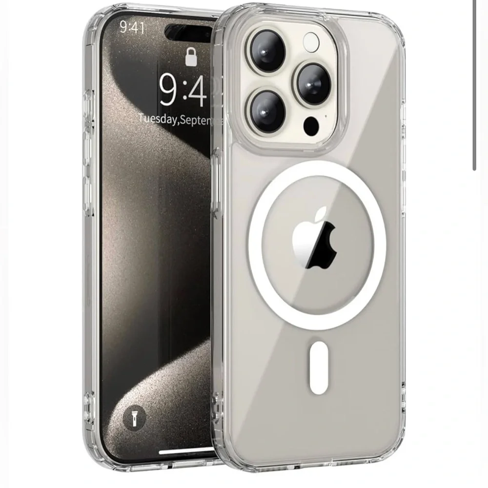 NEW iPhone 15 pro Case Clear